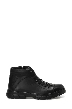Oxide FANNY 3PR Black Men's Boots- genuine leather