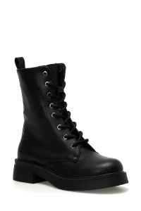 INCI VENA 3PR Mink Women's Flat Boots - Black