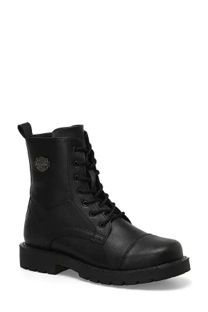 Salvano ERA 3PR Black Men's Biker Boots