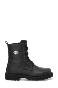 Salvano ERA 3PR Black Men's Biker Boots - Gray