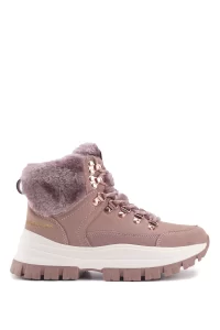Lumberjack GANITA 3PR Sand Color Women's Snow Boots - Pink